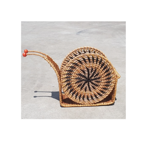 Sac en rotin accessoires décoratifs-2024 rotin femmes sacs à main à bandoulière sac de plage en rotin sacs à main et sacs à main d'été - Product Image 1