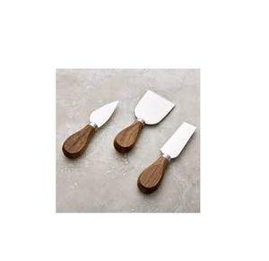 Épandeur de crème au fromage en bois et acier, vente en gros, couteau à beurre pour le dîner et utilisation artisanale pour la vente - Product Image 1