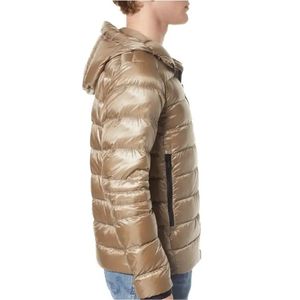 Veste d'hiver coupe-vent pour hommes, nylon, toute couleur disponible, personnalisée, brillante, bouffante, moins cher - Product Image 4