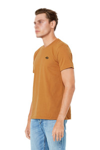 Camiseta de Algodón Premium para Hombre, Cuello Redondo, Manga Corta, Ligera, Tejido de Punto, para Suministro de Ropa al por Mayor - Product Image 2