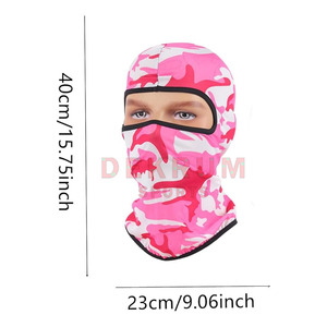 Offre Spéciale cagoule populaire multicolore avec logo personnalisé cagoule 1 trou cagoule personnalisée couverture intégrale - Product Image 3