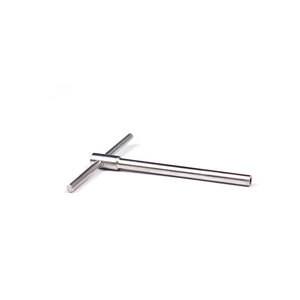 Goupille de centrage en acier inoxydable sur mesure en forme de T, traitement de surface TiCN, diamètre de tête réglable (1-100 mm), tête conique ronde pour CNC - Product Image 1