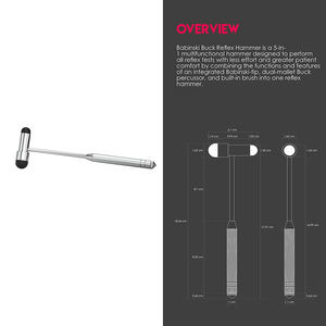 ค้อน5ใน1สำหรับตรวจวินิจฉัยระบบประสาททางการแพทย์มีการสั่นสะเทือนทางการแพทย์ - Product Image 3
