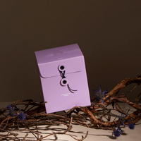 Scatola di imballaggio per aromaterapia fatta a mano confezione regalo di lusso con fibbia di moda Design per candela