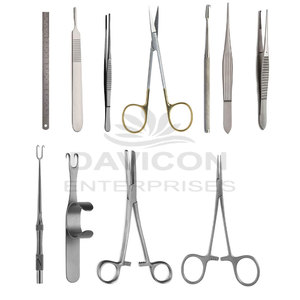 Prix de gros ensemble de chirurgie plastique réutilisable de qualité supérieure/meilleure vente ensemble de chirurgie plastique en acier inoxydable professionnel - Product Image 6