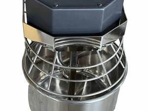 Mezclador de masa en espiral de 3 Kg de varias velocidades para una mezcla de masa consistente en pizzerías y panaderías - Product Image 3