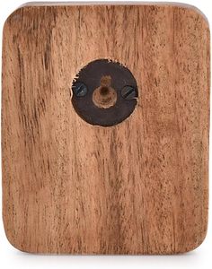 Robe & Towel <b>Hooks</b> Acacia Wood Natural 4 PCS <b>Wall</b> Mounted Rustic Decorative Robe and Towel <b>Hooks</b> <b>for</b> Hanging Coat, Towel, <b>Keys</b> - Product Image 3