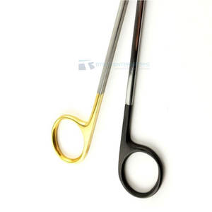 Ciseaux chirurgicaux en acier inoxydable de haute qualité Poignée confortable Source d'alimentation manuelle Instrument chirurgical de base Service OEM disponible - Product Image 6