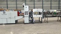 Machine d'emballage rétractable linéaire automatique électrique haute vitesse 200 BPM avec moteur PLC et roulement à économie d'énergie pour boîtes de boissons