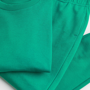 Venta al por mayor empalme de poliéster pulóver sudadera para niños niñas infantil invierno Sweatprinting camisa con bolsillos - Product Image 6