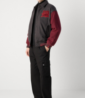 Nouvelle Veste Bomber Unisexe à Capuche Personnalisée, Style Patchwork, Camouflage, Dessin Animé, Imperméable, Écologique, Réversible, Hiver