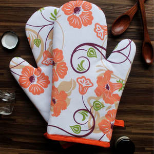 Nouvelles maniques de cuisine en pur coton, design moderne, exportateur indien avec étiquetage privé - Product Image 2