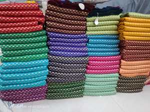 Col de cou de créateur avec broderie à paillettes sur tissu en filet pour vêtements ethniques robes Kurtis et vêtements artisanaux - Product Image 3