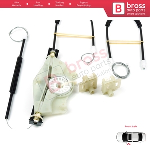 BWR574 ensemble de réparation de lève-vitre électrique avant gauche pour Toledo MK2 1M2 1998-2004 Leon MK1 1M1 1999-2006 1M0837461A - Product Image 5