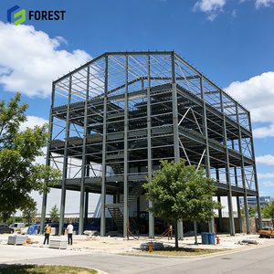 Steel Structure Parking Building Modular Galvanized Reliable Durable Efficient Urban Infrastructure High Rise Smart - Product Image 1