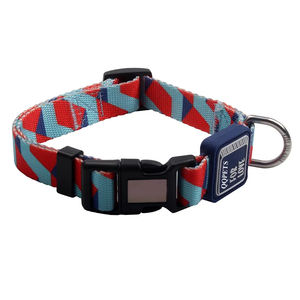 Collar de perro de poliéster ajustable de la mejor calidad, pluma Breakaway, compatible con supermercados, sublimación/impresión de transferencia de calor, 100 Uds. - Product Image 2