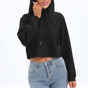 Sudadera con Capucha Larga Personalizada para Mujer, Estilo Casual, Holgada, Streetwear, con Logotipo Frontal, Invierno, ODM, Vintage, Antiarrugas - Product Image 4