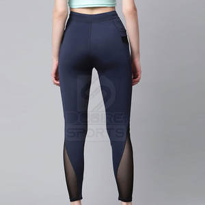 Leggings de yoga à taille élastique pour femmes, service OEM à faible MOQ, leggings de yoga de haute qualité, vêtements de fitness à prix avantageux - Product Image 2