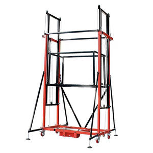 Perancah baja elektrik untuk pemeliharaan bangunan Platform pengangkat vertikal andal untuk peralatan berat - Product Image 1
