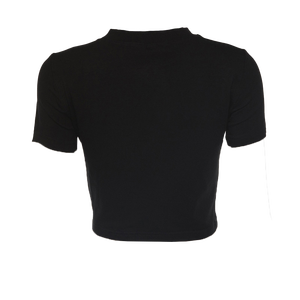 เสื้อครอปเชิ้ตออกแบบลายพิมพ์โลโก้ประดับพลอยเทียมเป็นมิตรกับสิ่งแวดล้อมสำหรับฤดูร้อน - Product Image 2