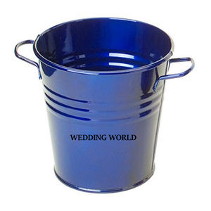 Jardinière en métal enduit de couleur verte faite à la main élégante et fantaisie vente chaude en gros nouvelle jardinière en métal - Product Image 3