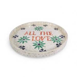 Exhibidor de Alimentos Hecho a Mano con Madreperla y Concha Natural de Fabricante Vietnamita - Product Image 2