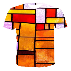 Mode hommes blockbuster coton T-shirt surdimensionné o-décolleté lâche goutte épaule grande taille base chemise à manches courtes boxy T-shirt - Product Image 5