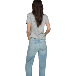 Camiseta de alta calidad para mujer, Camiseta holgada con bolsillos laterales cómodos de moda de excelente calidad transpirable de algodón para mujer - Product Image 3