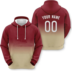 Men's and Women's Quick Dry Cotton Blended Baseball <b>Hoodies</b> Street Wear Sublimation <b>Hoodies</b> - Product Image 4