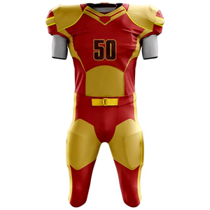 Uniforme de Fútbol Americano Personalizado para Equipos Juveniles, Venta al por Mayor, Sublimación, Uniforme de Fútbol Americano en Blanco, Conjunto de Camiseta de Práctica - Product Image 2