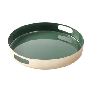 Bandeja de aluminio de dos tonos de la mejor calidad al por mayor para hotel, restaurante, decoración del hogar, uso a un precio asequible - Product Image 1