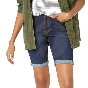 กางเกงยีนส์ขาสั้นระบายอากาศได้ดีของผู้หญิงมาใหม่ - Product Image 4