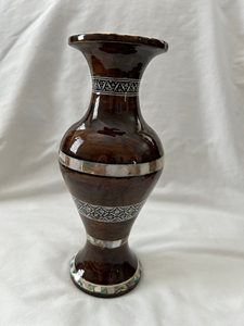 Vase de table décoratif de mariage en résine artisanale traditionnelle de haute qualité, écologique, imperméable, design contemporain, pour fleurs - Product Image 3