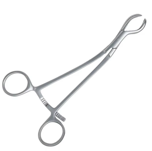 Kit d'instruments chirurgicaux orthopédiques Burn's 8 POUCES, pinces à maintenir les os avec verrouillage Richat et ciseaux chirurgicaux en acier inoxydable - Product Image 1