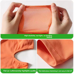 Cagoule intégrale en soie de lait respirante avec panneau buccal en maille Masque de capuche à bloc UV léger pour vêtements de cyclisme et de randonnée unisexes - Product Image 3