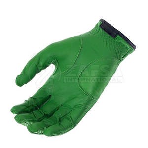 Gants de golf pour droitiers en cuir Cabretta véritable de haute qualité avec design antidérapant et logo personnalisé pour les passionnés de sport - Product Image 5
