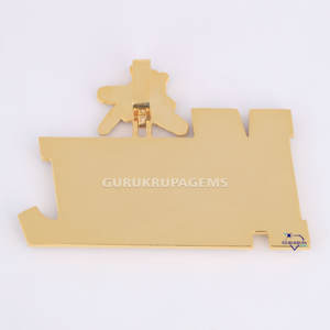 Venta caliente 14 Kt oro amarillo sólido VVS claridad laboratorio cultivado diamante Hip Hop colgante diseño único para regalo de moda - Product Image 6