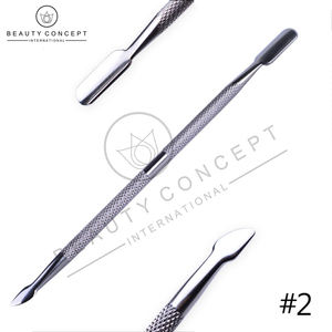 Pousse-cuticules de précision en acier inoxydable, outil professionnel double extrémité pour nettoyer les ongles et enlever les cuticules, pour manucure et pédicure - Product Image 4