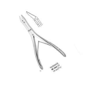 เครื่องมือผ่าตัดแบบแมนนวลทำจากสเตนเลสใช้สำหรับผ่าตัดกระดูกพื้นฐาน23ซม. ได้รับการรับรอง CE - Product Image 5