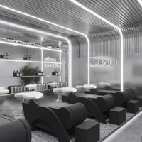 Étagère de présentation, Vitrine LED, Vitrines en verre, Étagère de magasin de détail, Table de présentation pour salon, Mobilier de bar