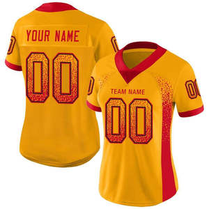 Maillot de football américain unisexe, court, en mesh, imprimé par sublimation, confortable, durable, grande taille, athlétique, personnalisé, cousu - Product Image 6