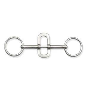 Stainless Steel French Link Eggbutt Bit – <b>Equestrian</b> Horse Riding Snaffle Bit - Product Image 4