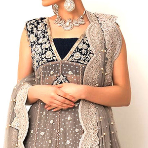 Festival Party Wear Designer Salwar Kameez Dupatta Robe Prêt à Porter Broderie Travaillé Pakistanais Spécial Vente Chaude - Product Image 5