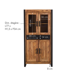 Aparador de madera de acacia Havana - Product Image 5