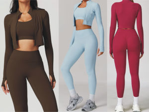 Trendin' Wholesale Outdoor Custom Logo Workout Gym Women Fitness Set - Product Image 5