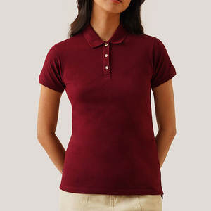 Ropa de verano Uso al aire libre Mujeres Polos Camisetas Fácil de usar Tela suave Mujeres Camisetas Superventas Mujeres Polo Shirt - Product Image 1