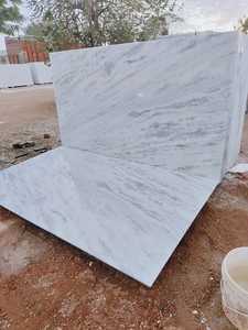 แผ่นหินอ่อนธรรมชาติสีขาวสไตล์ฝรั่งเศสสไตล์อินเดียแผ่นหิมะสีขาวสำหรับในร่มกลางแจ้งสำหรับรับประทานอาหารในครัวเคาน์เตอร์ - Product Image 5