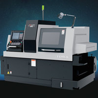 Tour CNC de type suisse haute performance avec porte-outils horizontal de type TD466