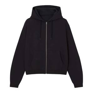 เสื้อฮู้ดมีซิปสำหรับผู้ชายเสื้อฮู้ดเข้ารูปผ้าฝ้ายแนวสตรีทแฟชั่น - Product Image 6