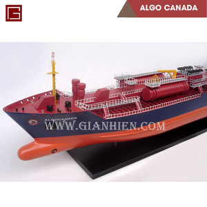 Gia Nhien Fabricant Approuvé Conception Personnalisée Basse quantité minimale de commande Navires Commerciaux ALGOCANADA MODÈLE DE BATEAU EN BOIS _ ARTISANAT EN BOIS - Product Image 5